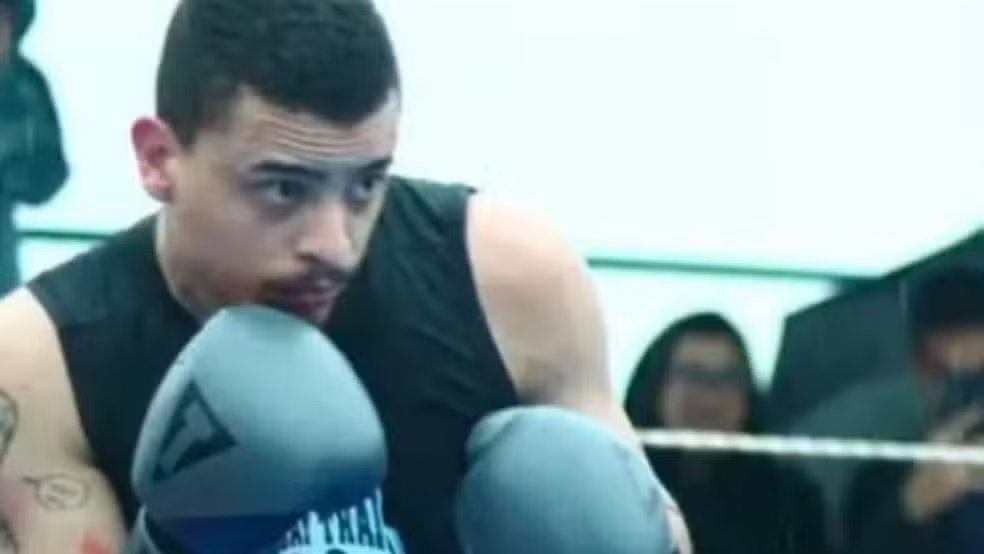 Lucas Lazarini, lutador de boxe (foto: Arquivo pessoal)