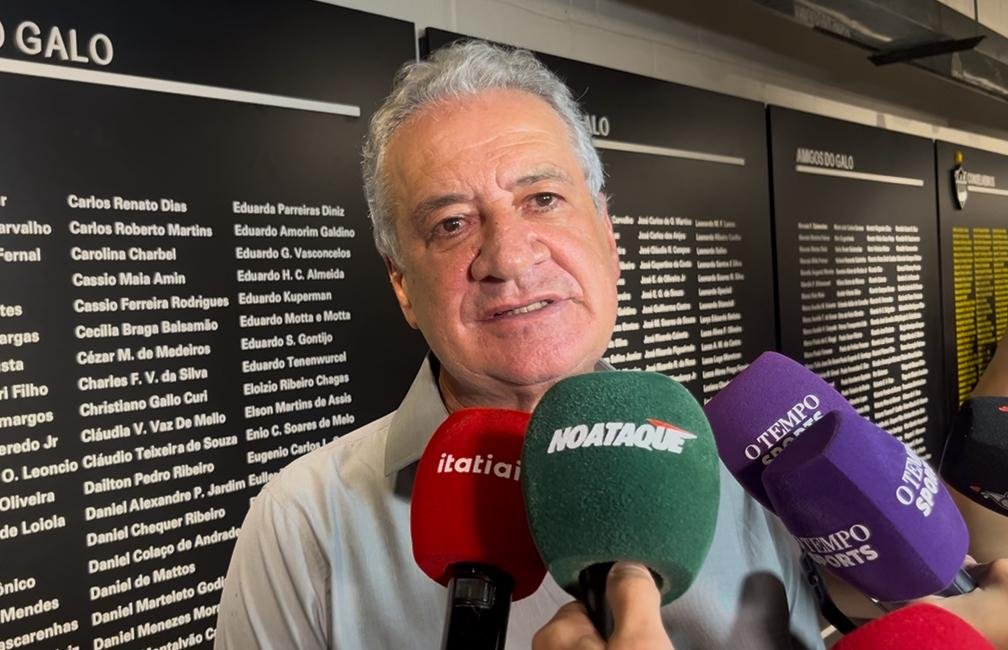 Sérgio Coelho, presidente do Atlético (foto: Lucas Bretas/No Ataque)