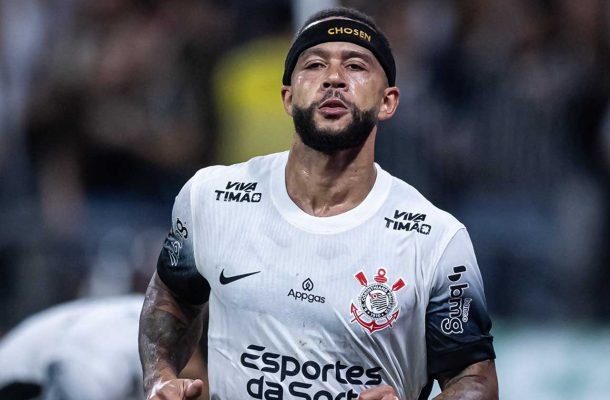 Memphis Depay, atacante do Corinthians (foto: Jhony Inácio/Ag. Paulistão)