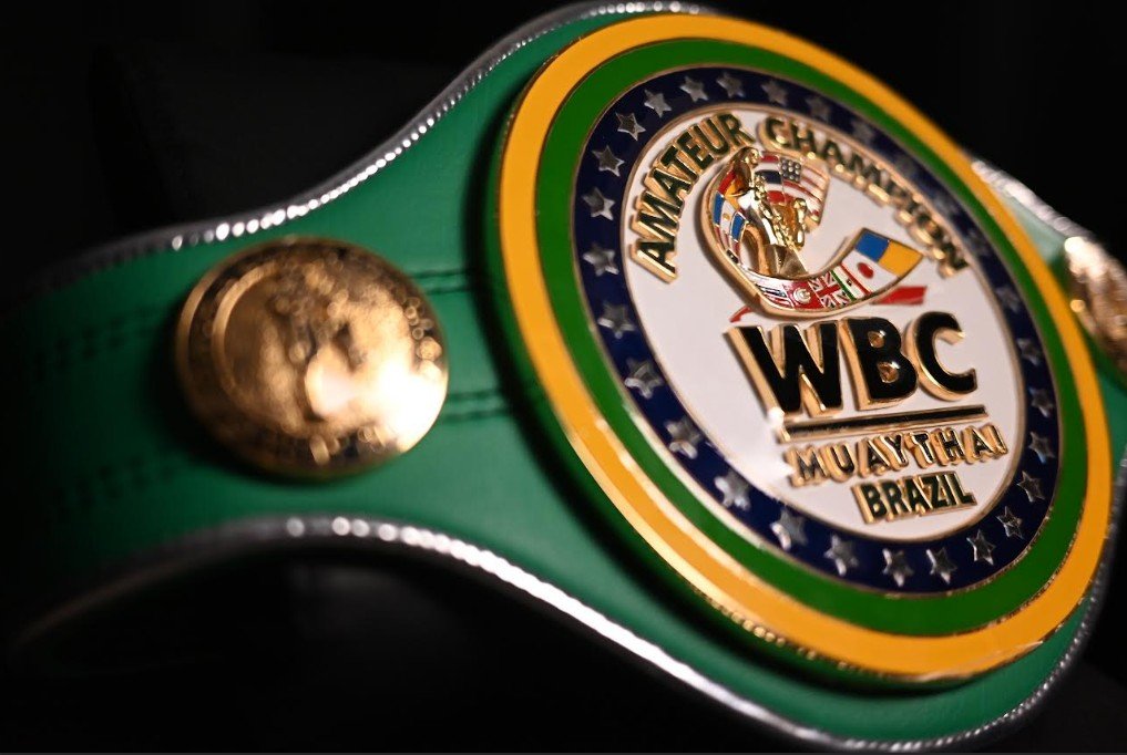 Cinturão WBC (foto: Divulgação/GP Extreme MuayThai)