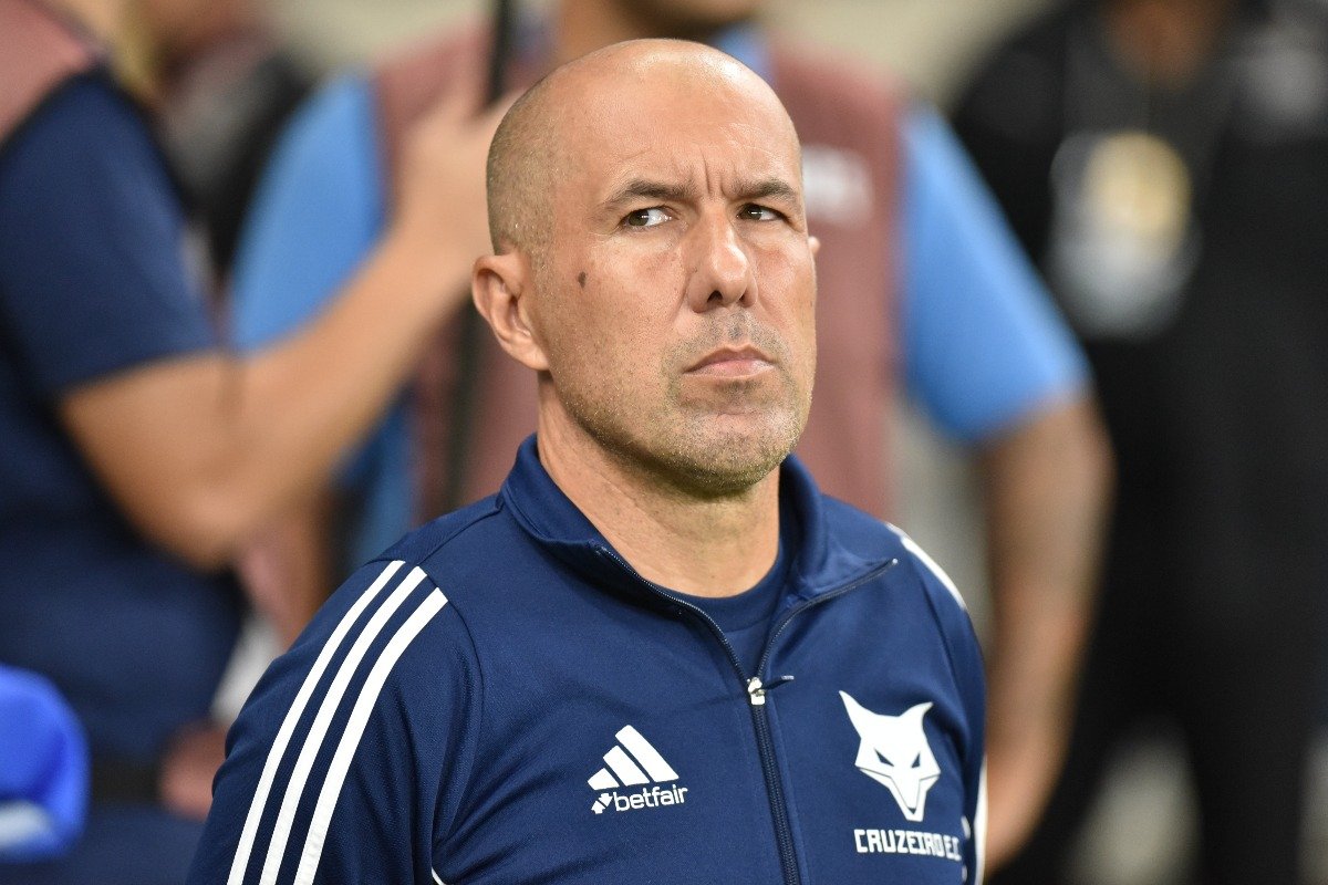 Leonardo Jardim, treinador do Cruzeiro (foto: Ramon Lisboa/EM/DA Press)
