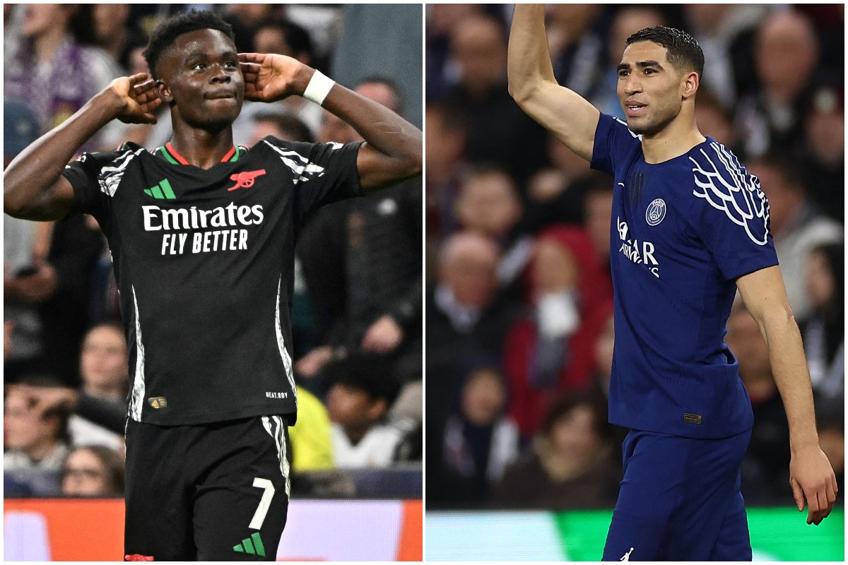 Arsenal e PSG se enfrentam por vaga na final da Champions League (foto: AFP)