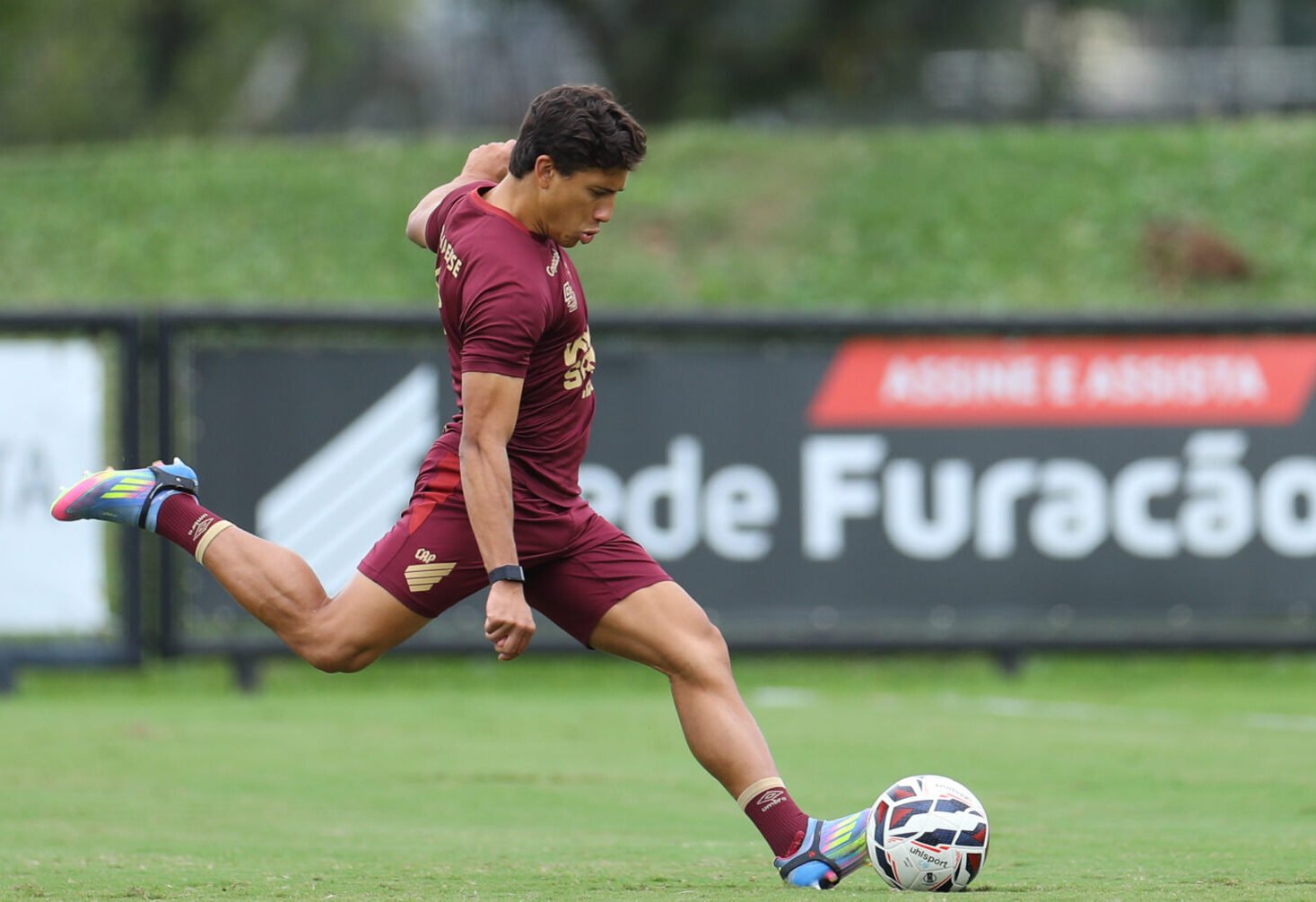 Treino do Athletico-PR (foto: Duda Matoso/athletico.com.br)