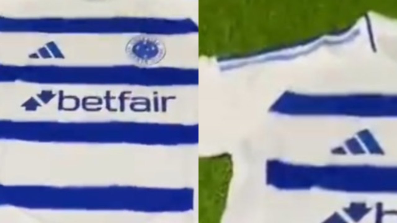 Segunda camisa do Cruzeiro para 2025 (foto: Reprodução)