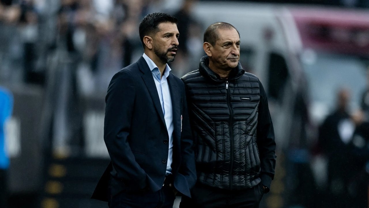 Ramón Díaz ganhou homenagem do Corinthians (foto: Rodrigo Coca/Corinthians)