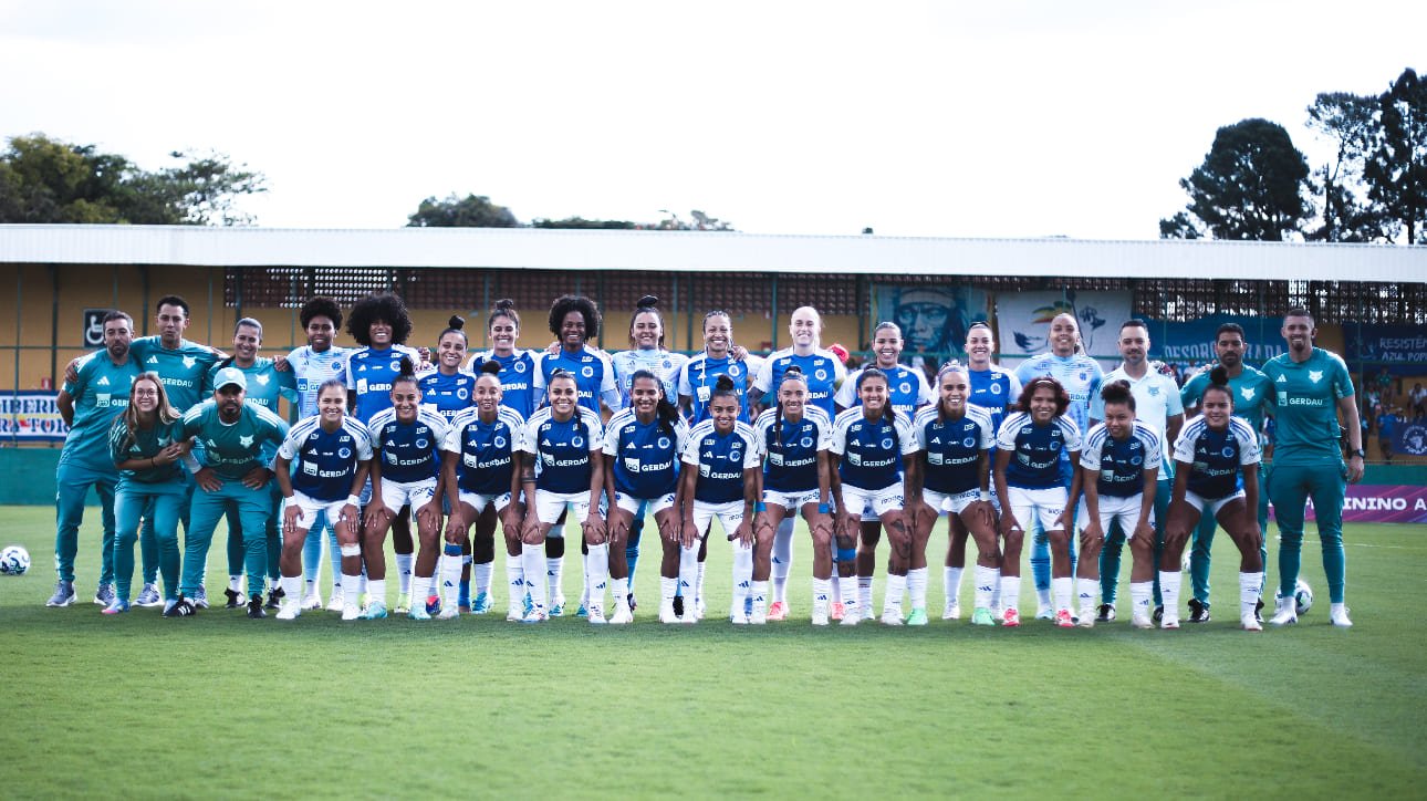 Jogadoras do Cruzeiro (foto: Gustavo Martins/Cruzeiro)