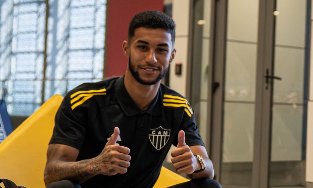 David Kauã é um dos destaques do Atlético na base (foto: Pedro Souza/Atlético)