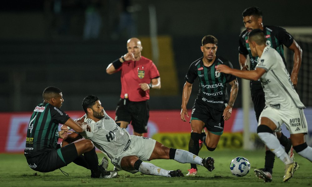Atlético e Maringá ficaram no empate por 2 a 2 na ida da terceira fase da Copa do Brasil (foto: Pedro Souza/Atlético)