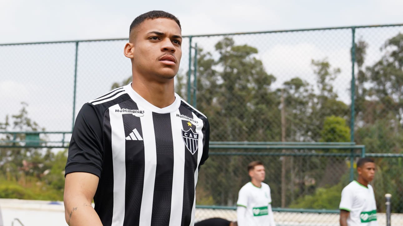 Maykon Jesus, lateral-esquerdo do Vitória emprestado pelo Atlético (foto: Daniela Veiga/Atlético)