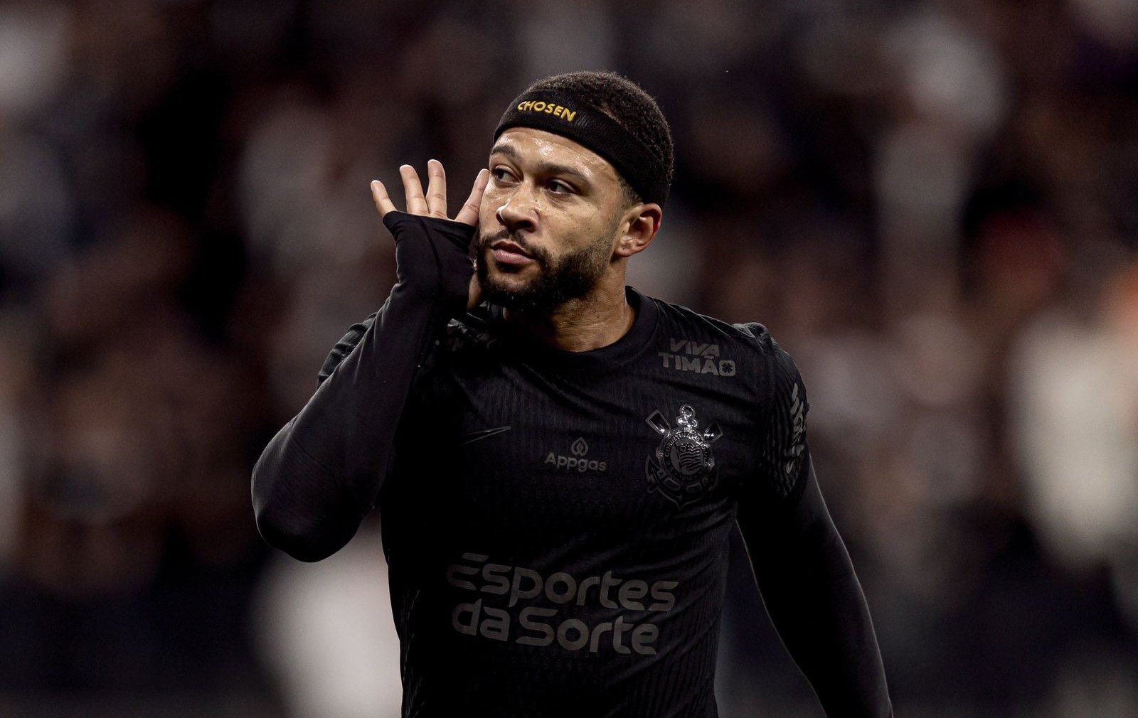 Memphis Depay, atacante do Corinthians (foto: Rodrigo Coca/Corinthians)