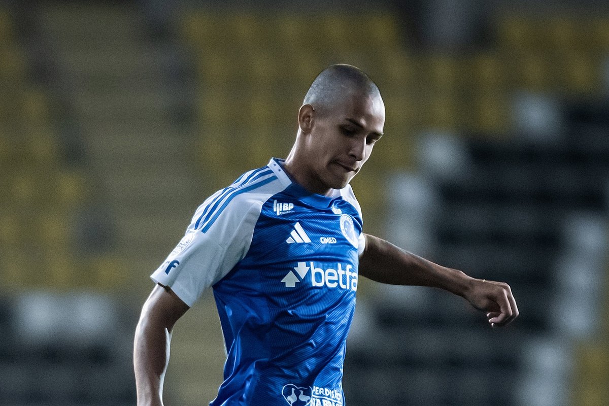 Murilo Rhikman, jogador do Cruzeiro (foto: Gustavo Aleixo/Cruzeiro)