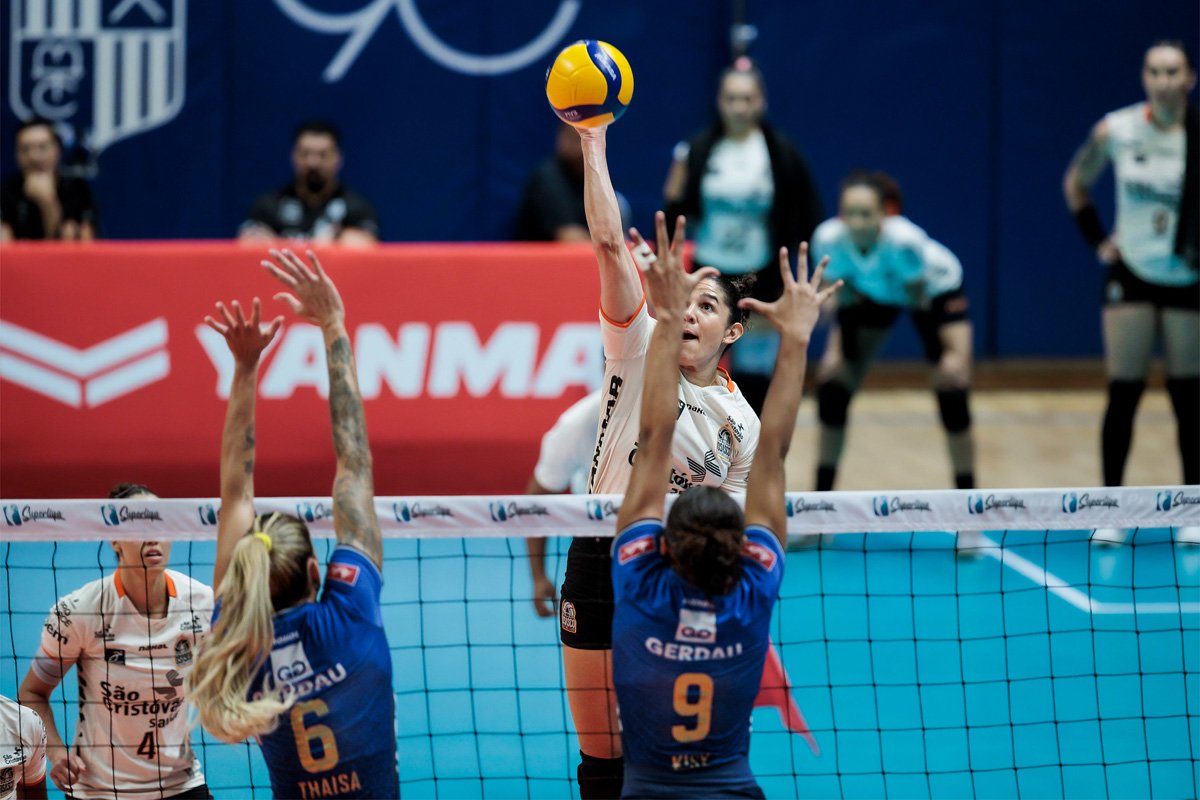 Osasco passou pelo Minas na semifinal da Superliga (foto: Hedgard Moraes/Minas Tênis Clube)