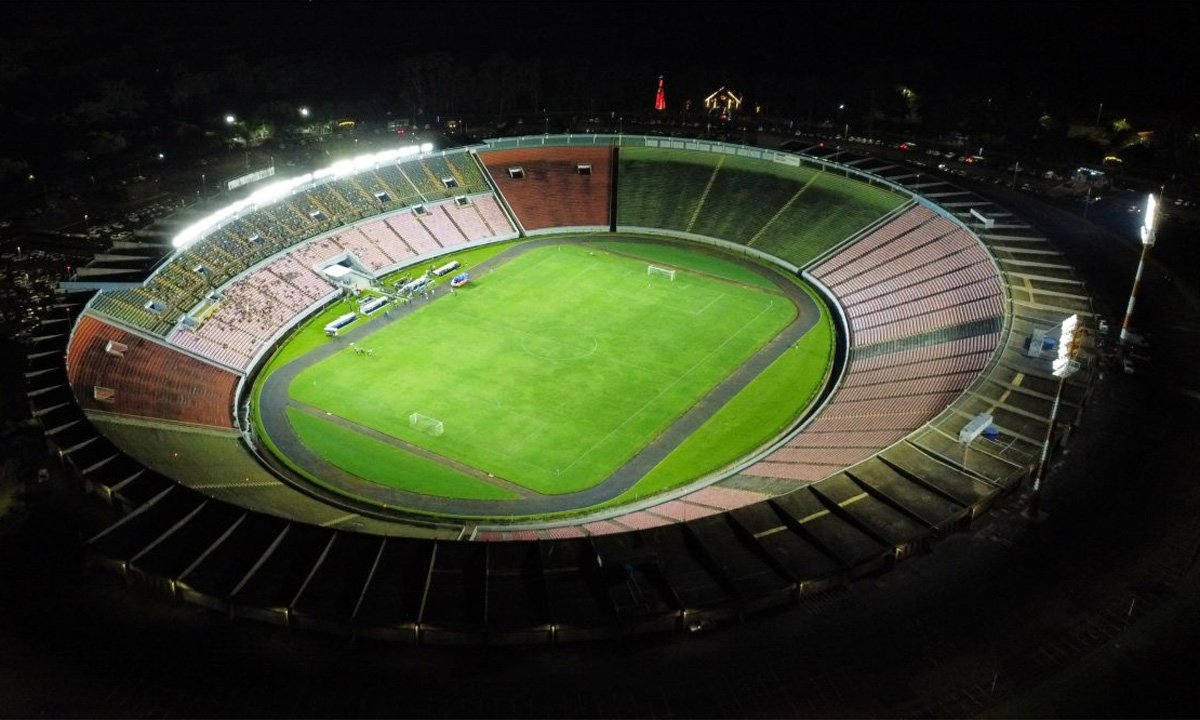 Estádio Parque do Sabiá (foto: Divulgação/Fundação Uberlandense do Turismo, Esporte e Lazer)