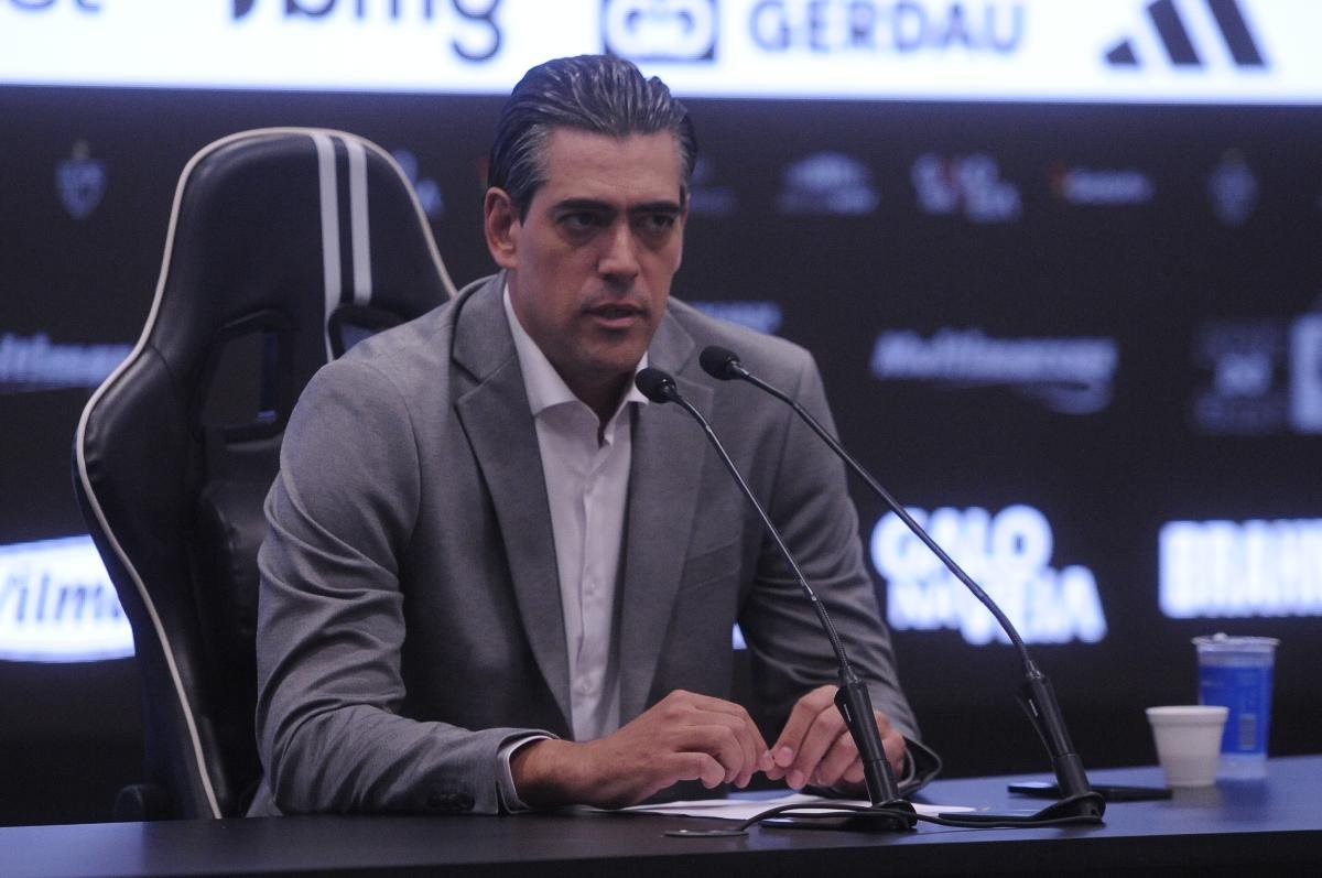 Paulo Bracks, CSO do Atlético (foto: Alexandre Guzanshe/EM/D.A. Press)