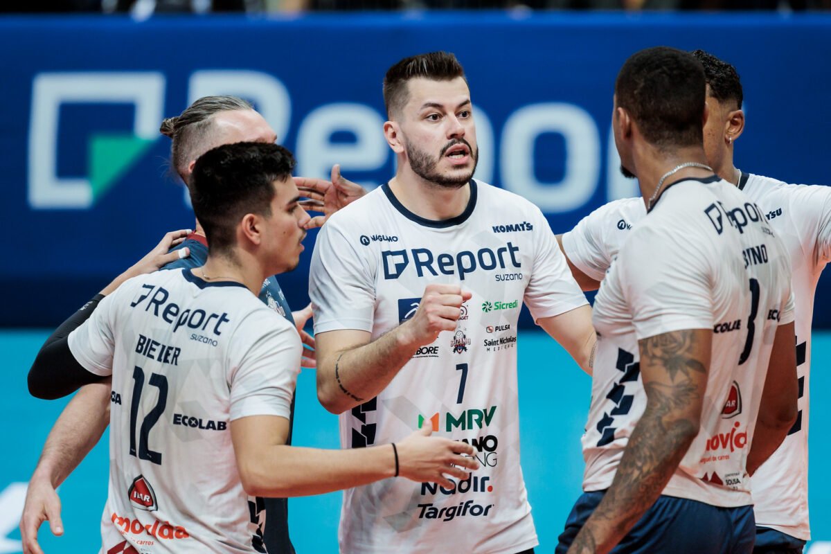 Suzano desbancou Minas da Superliga Masculina de Vôlei (foto: Hedgard Moraes/Minas Tênis Clube)