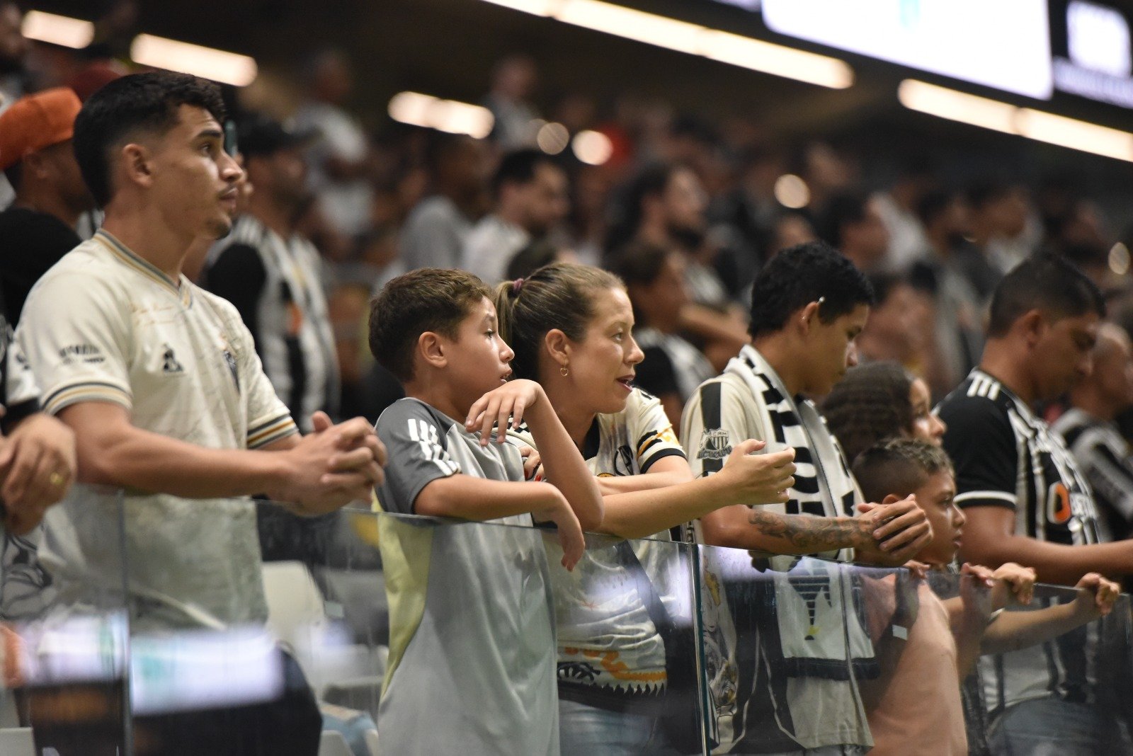 Torcedores do Atlético na Arena MRV (foto: Ramon Lisboa/EM/D.A Press)