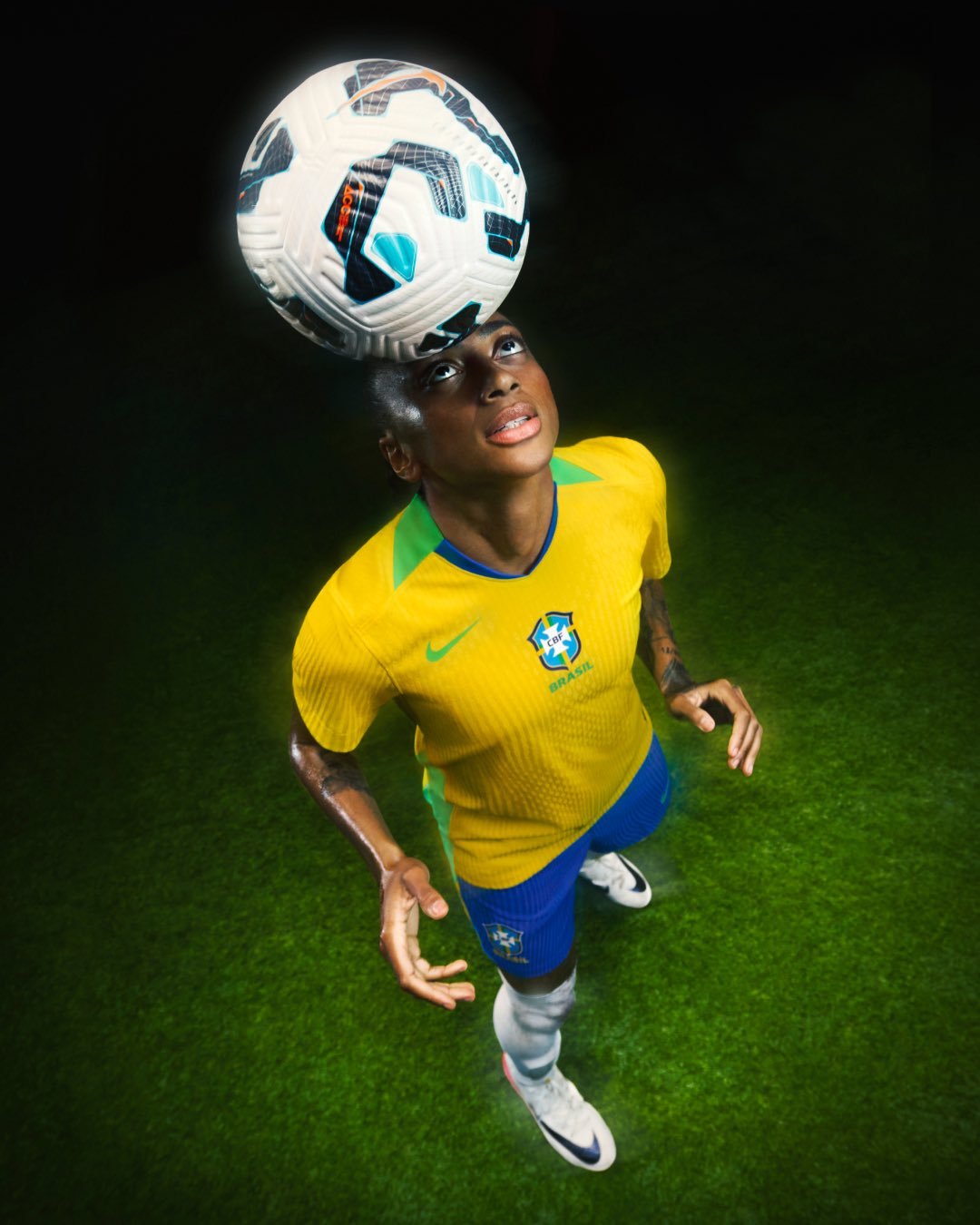 Novos uniformes da Seleção Brasileira Feminina
