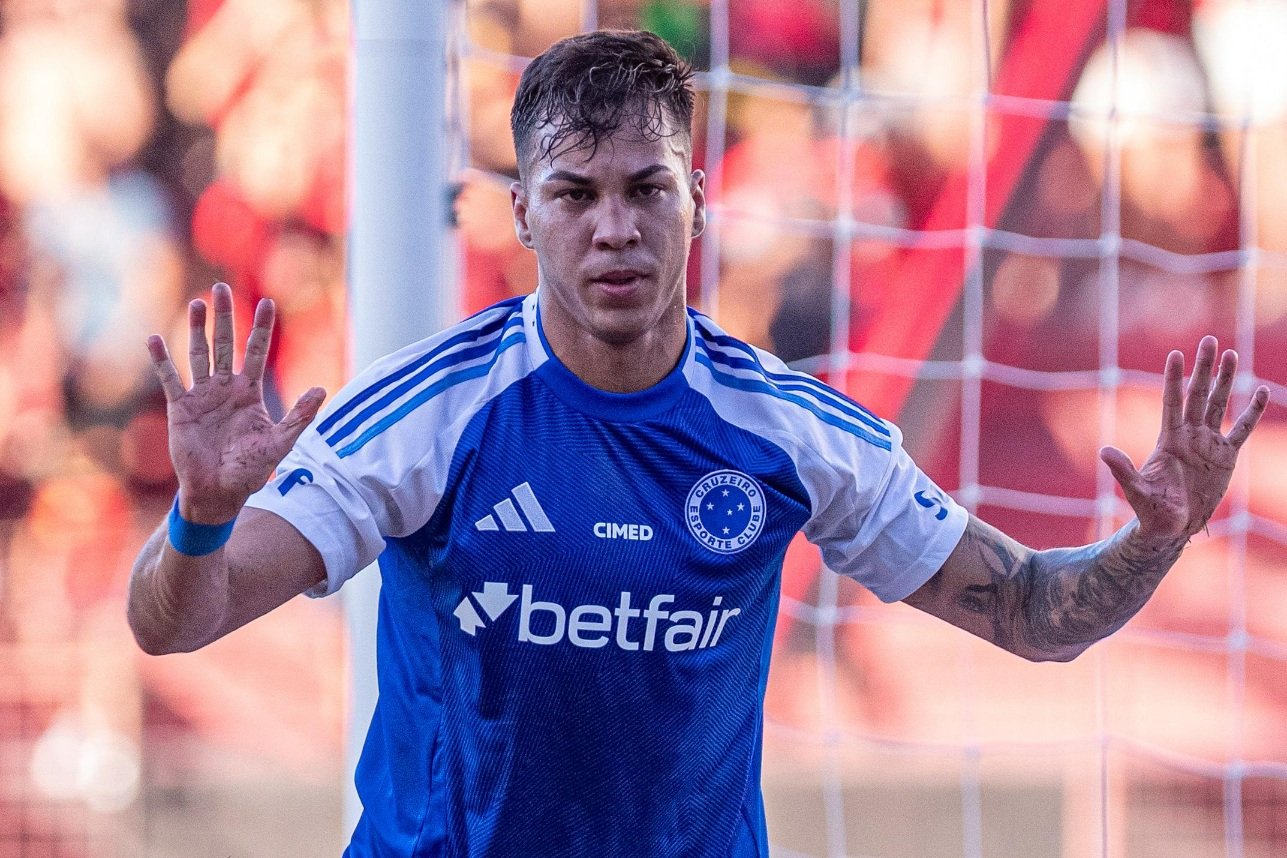 Kaio Jorge, centroavante do Cruzeiro (foto: Rafael Vieira/Cruzeiro)
