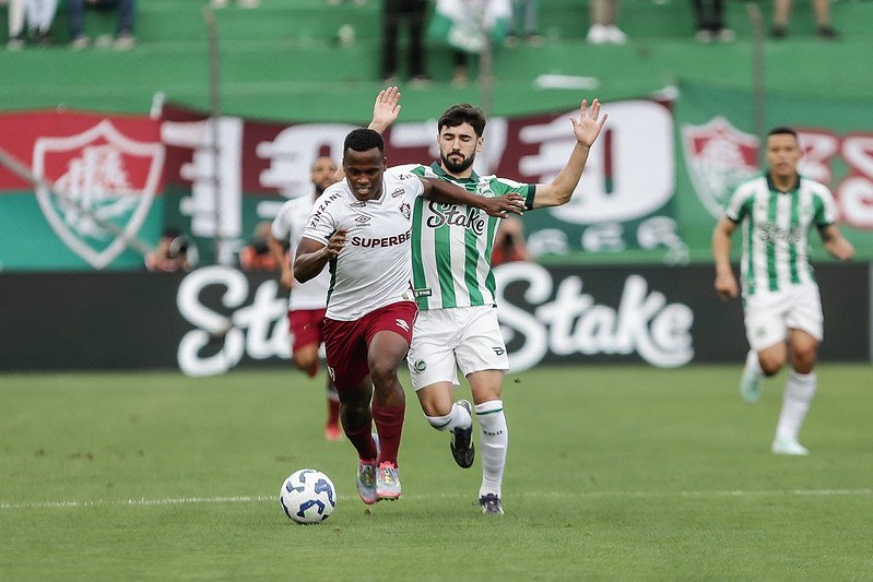 Juventude e Fluminense empatam no Alfredo Jaconi (foto: LUCAS MERÇON / FLUMINENSE F.C)