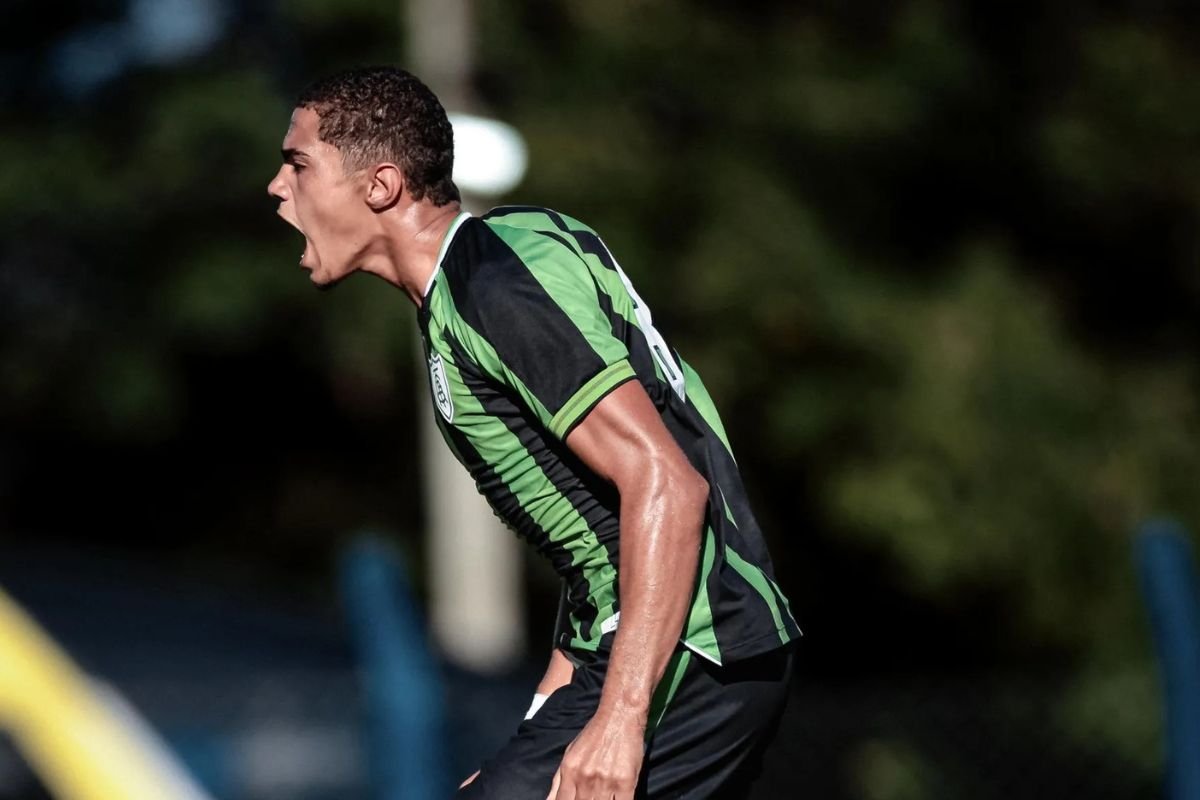 Jogador do América (foto: Divulgação - América)