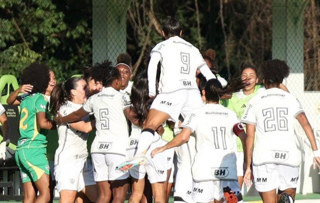 Time de futebol feminino do Atlético (foto: Reprodução/Instagram/Galo Futebol Feminino)