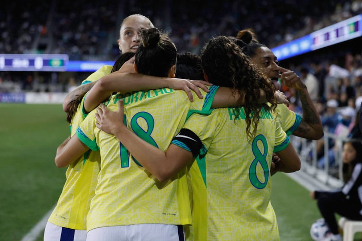 Jogadoras da Seleção Brasileira (foto: RAFAELRIBEIRORIO /CBF)