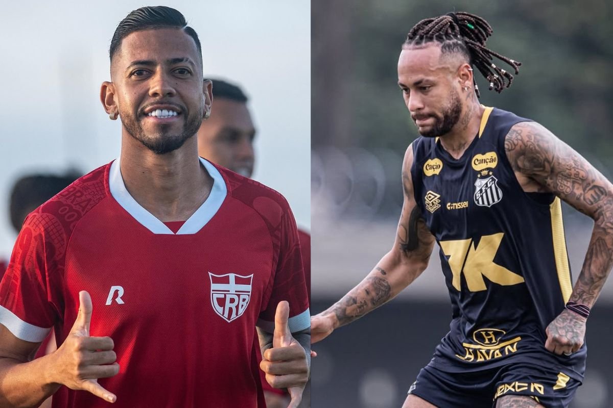 Jogadores das equipes (foto: Divulgação - franciscocedrimfotografia - raulbaretta_photo / Santos FC)