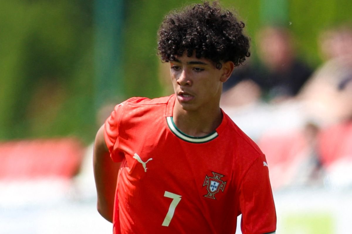 Cristiano Ronaldo Júnior (foto: DAMIR SENCAR / AFP)