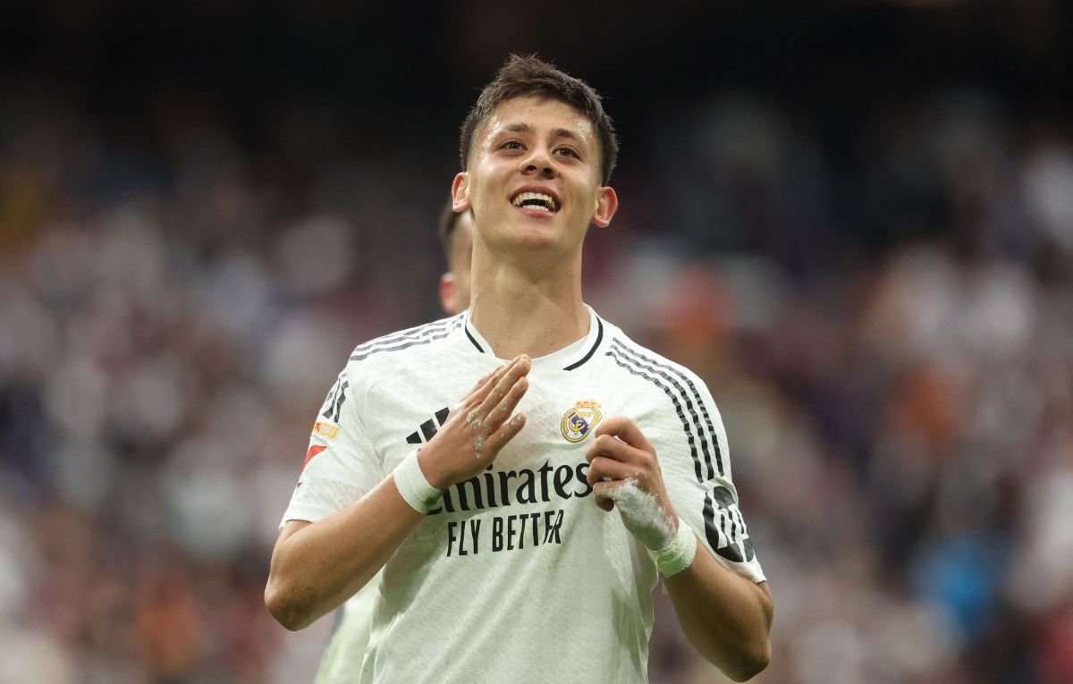 Arda Guler está no Real Madrid desde 2023 (foto: Pierre-Philippe MARCOU / AFP)