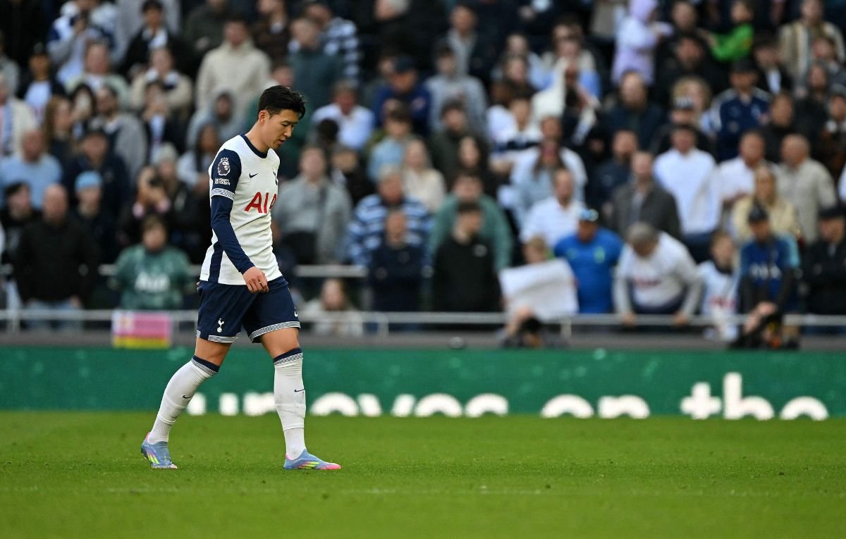 Heung-min Son, atacante do Tottenham (foto: Glyn KIRK / AFP)