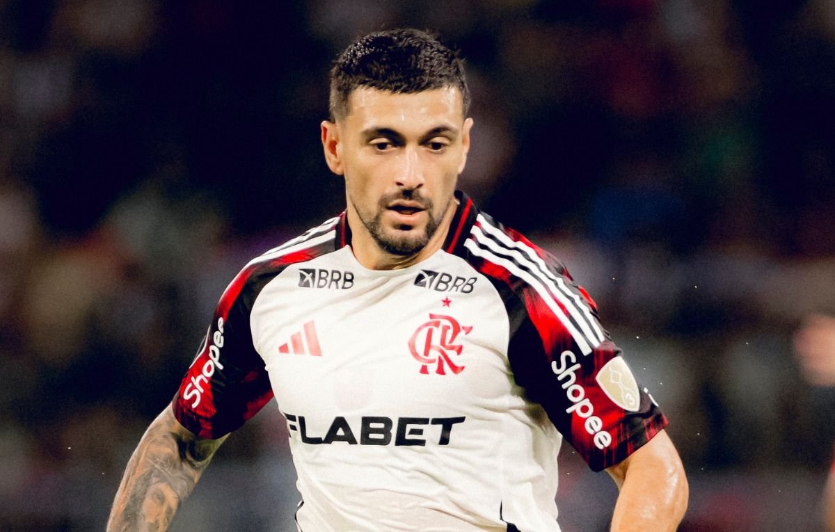 Arrascaeta é o camisa 10 do Flamengo (foto: Adriano Fontes/Flamengo)