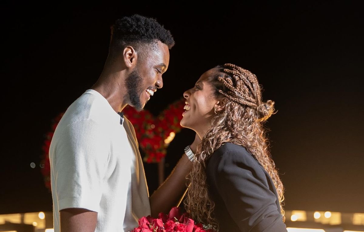 Maicon e Ana Cristina ficaram noivos (foto: Guilherme Molinari)