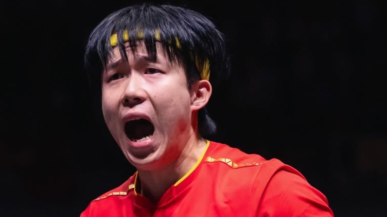 Wang Chuqin, mesatenista chinês (foto: Reprodução Instagram da WTT)