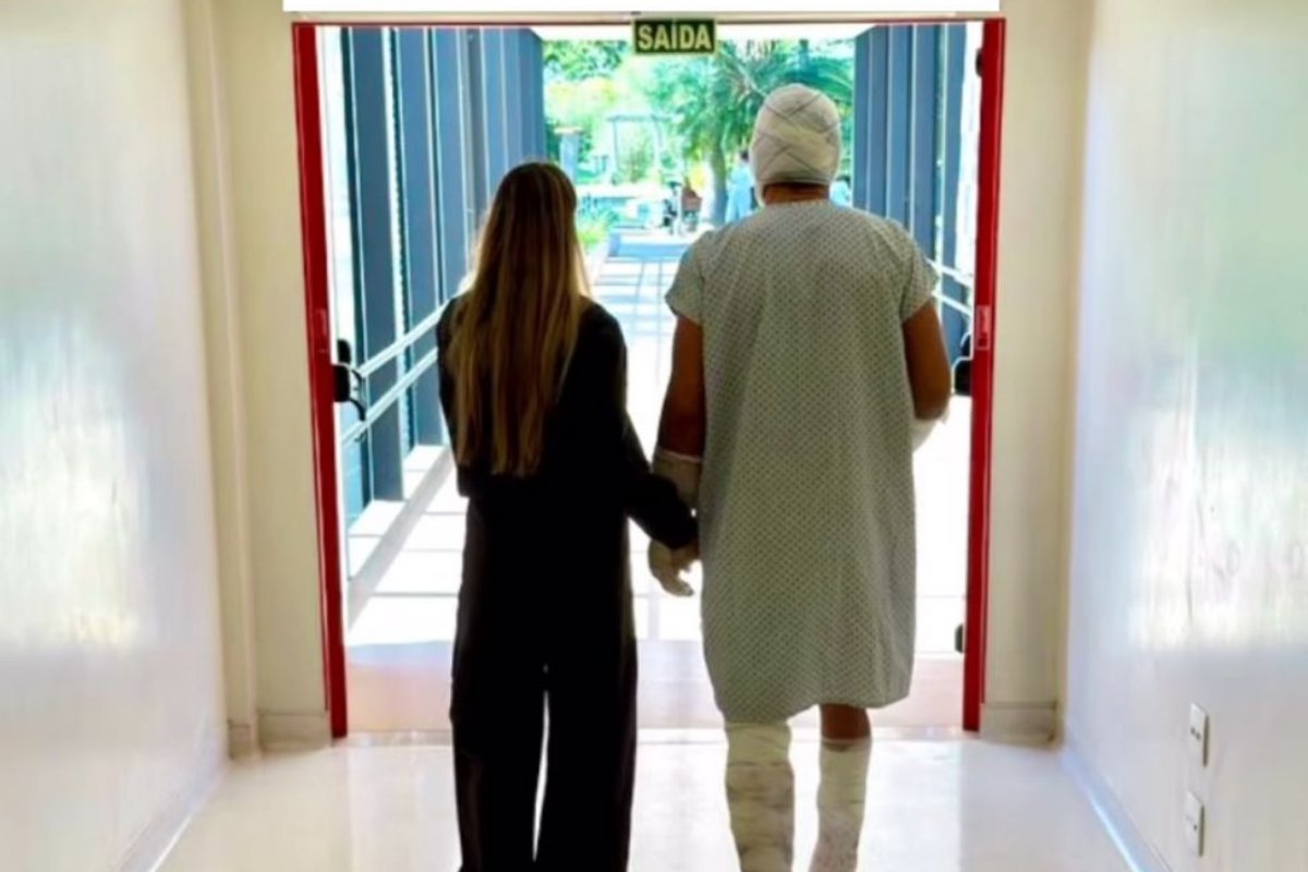 Lúcio sofreu acidente doméstico - (foto: Reprodução)