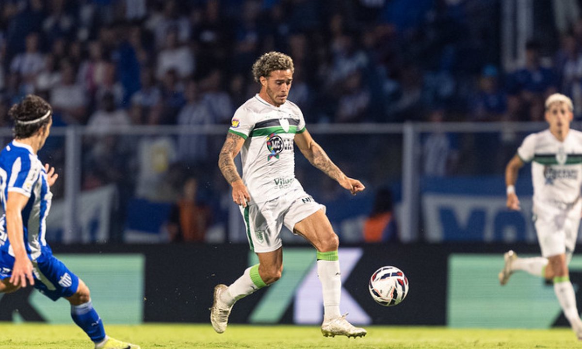 América em jogo pela Série B (foto: Mourão Panda/América)