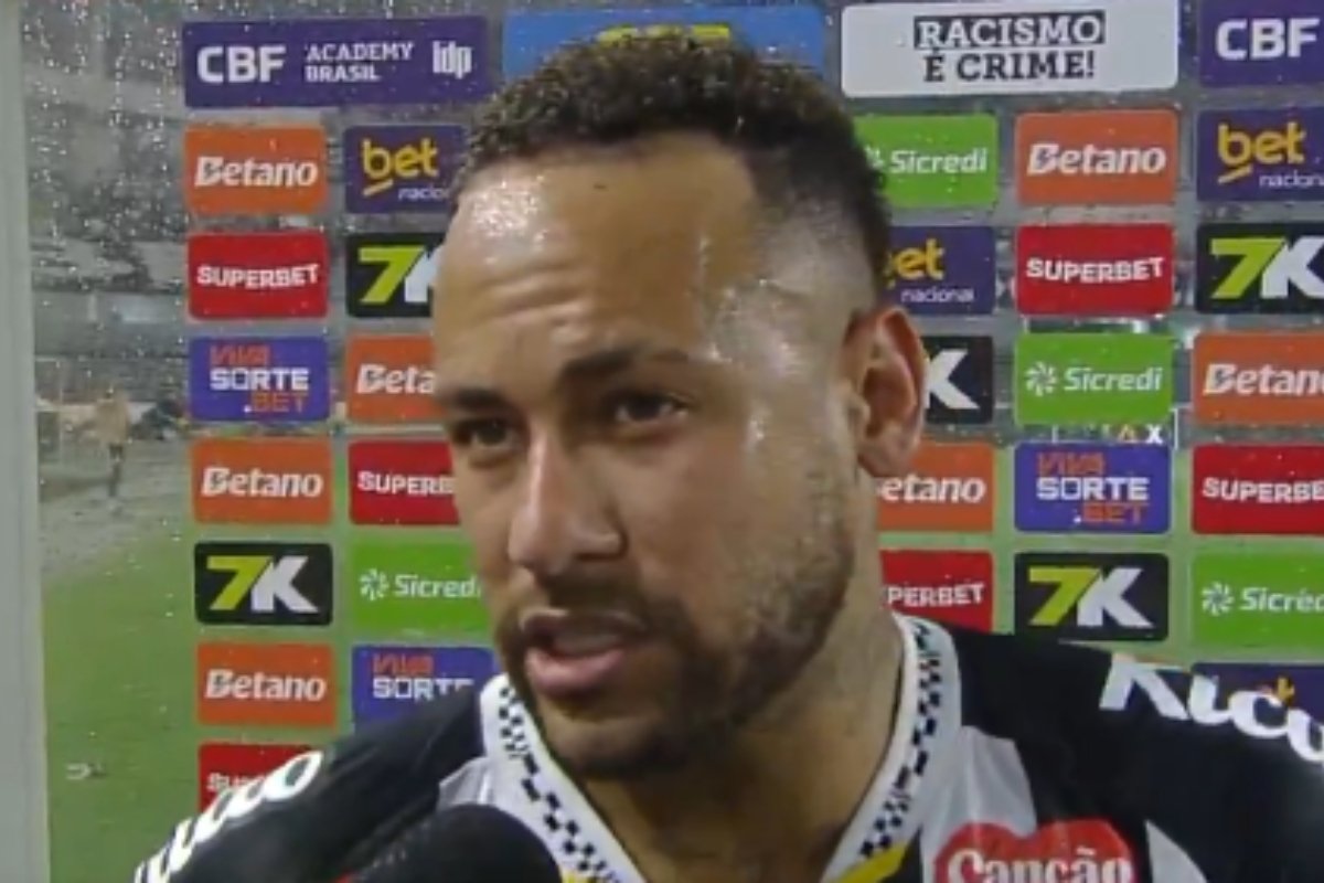 Neymar, atacante do Santos (foto: Reprodução)