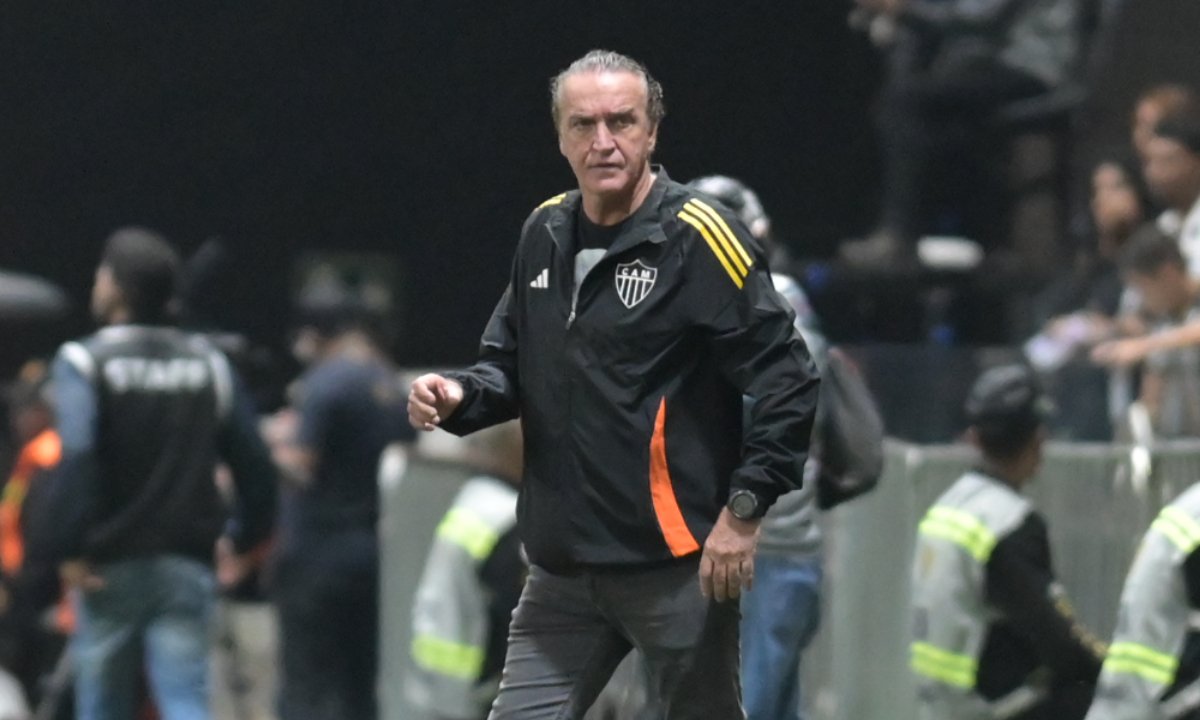 Cuca, técnico do Atlético (foto: Leandro Couri/EM/D.A. Press)