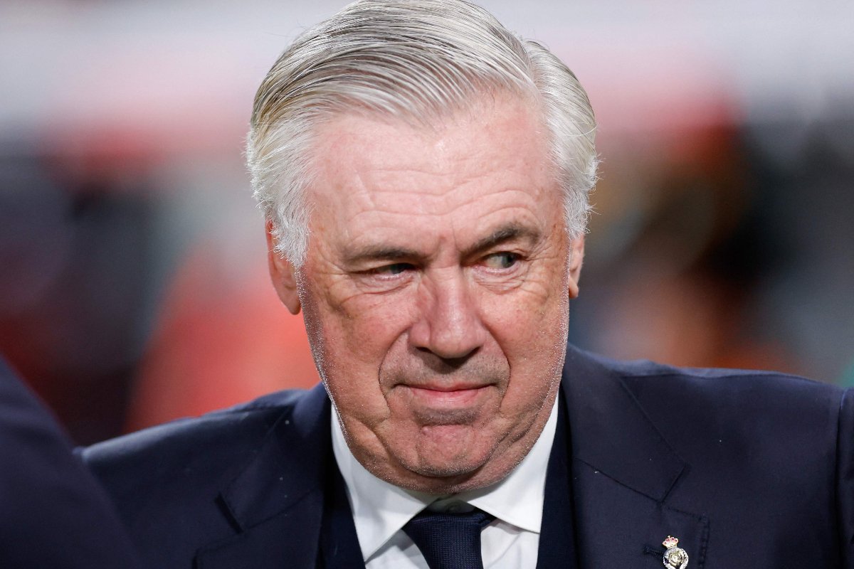 Carlo Ancelotti, novo técnico da Seleção Brasileira (foto: OSCAR DEL POZO / AFP)