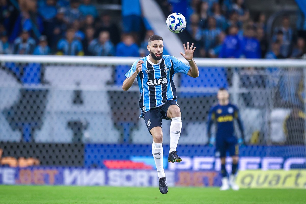Wagner Leonardo, zagueiro do Grêmio (foto: Lucas Uebel / Grêmio FBPA)