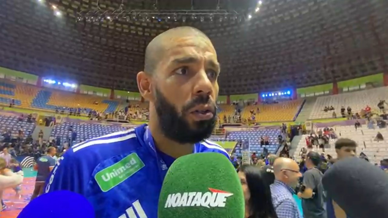 Wallace, oposto do Cruzeiro (foto: Rafael Cyrne / No Ataque)