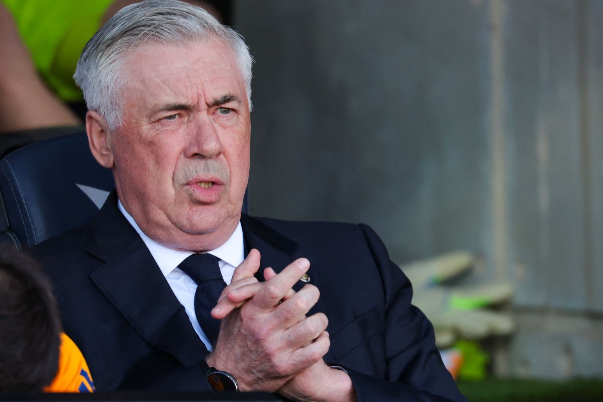 Carlo Ancelotti, novo técnico da Seleção Brasileira (foto: LLUIS GENE / AFP)
