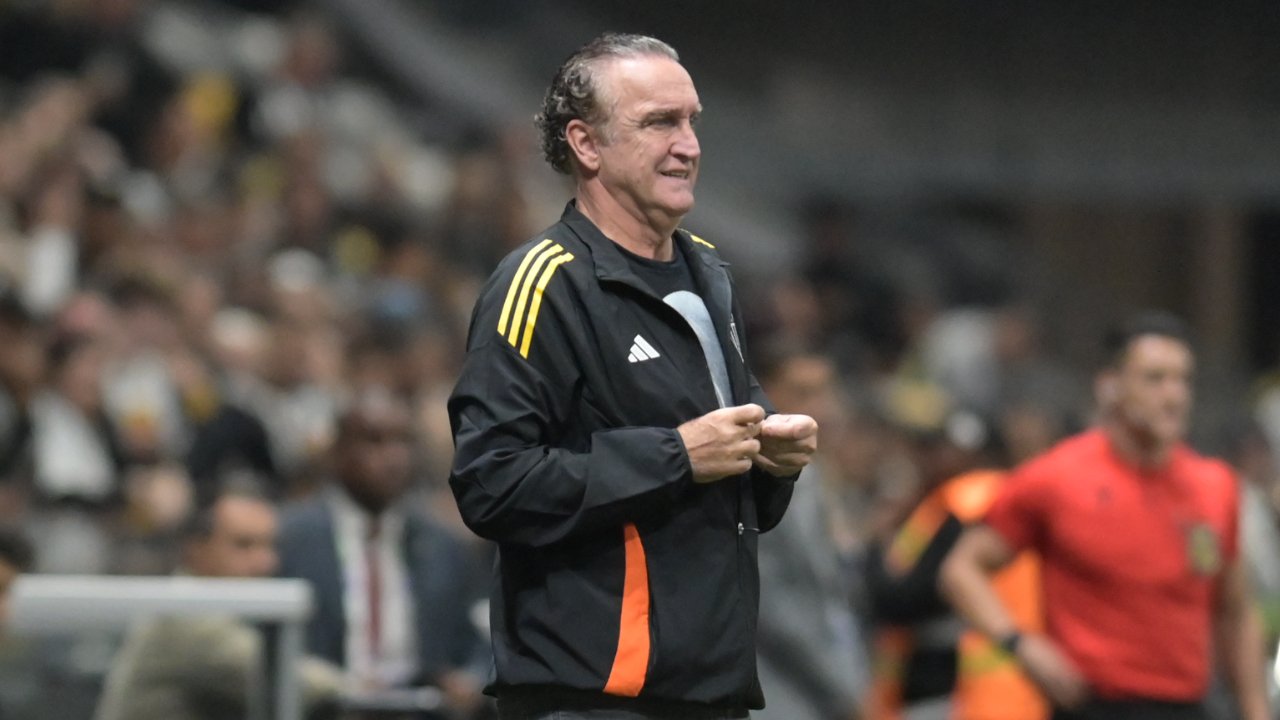 Cuca, técnico do Atlético - (foto: Leandro Couri/EM/D.A. Press)