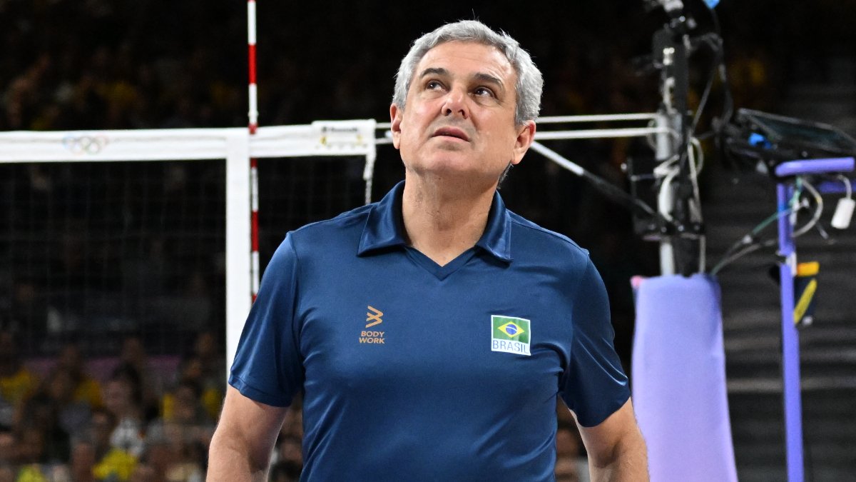 José Roberto Guimarães, técnico da Seleção Brasileira Feminina de Vôlei (foto: Leandro Couri/EM/D.A Press)