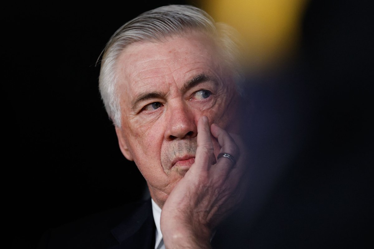 Carlo Ancelotti, novo técnico da Seleção Brasileira (foto: OSCAR DEL POZO / AFP)