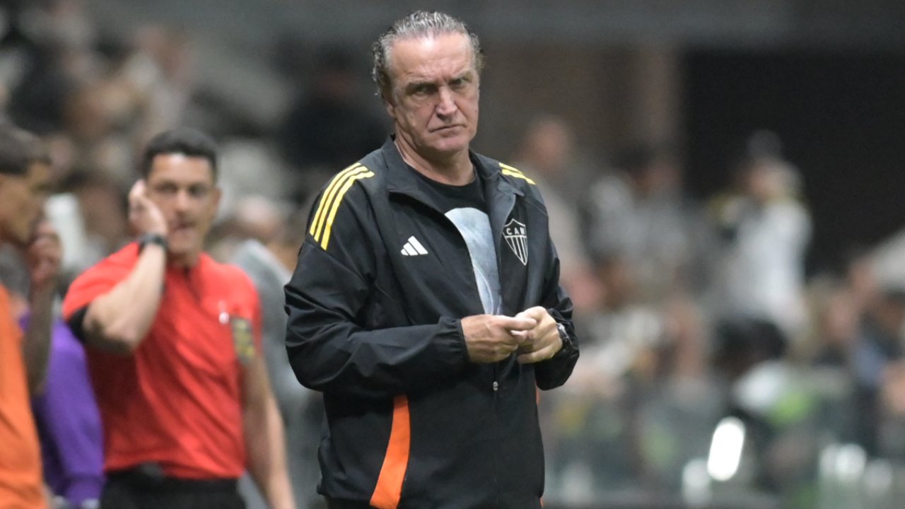 Cuca, técnico do Atlético (foto: Leandro Couri/EM/D.A. Press)