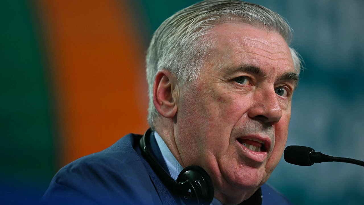 Carlo Ancelotti, técnico da Seleção Brasileira (foto: Mauro PIMENTEL / AFP)