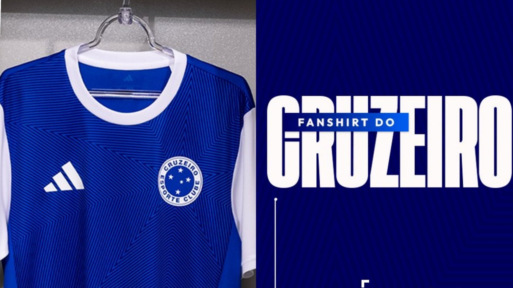 Nova camisa do Cruzeiro (foto: Reprodução)