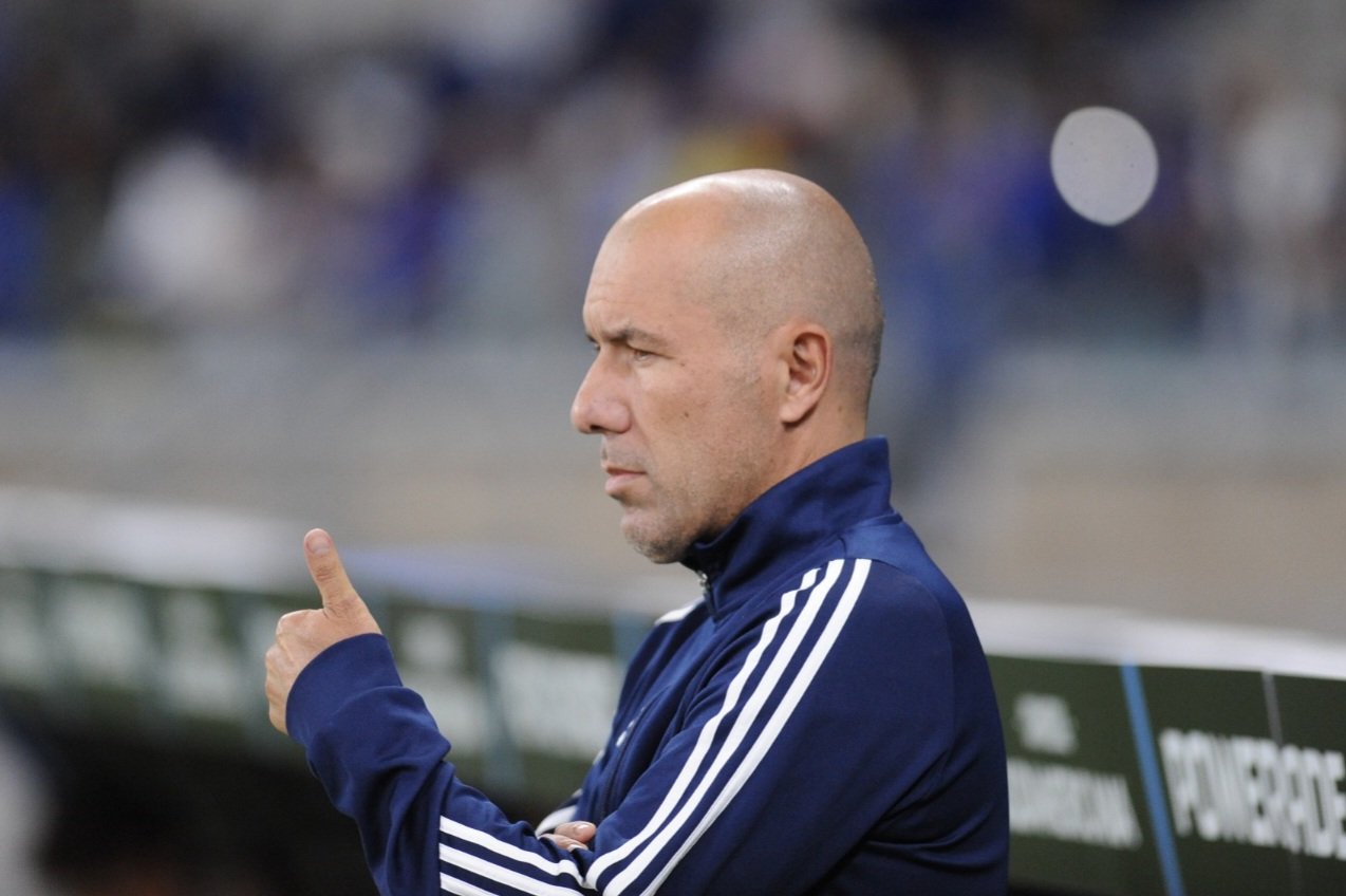 Leonardo Jardim, treinador do Cruzeiro (foto: Alexandre Guzanshe/EM/DA Press)