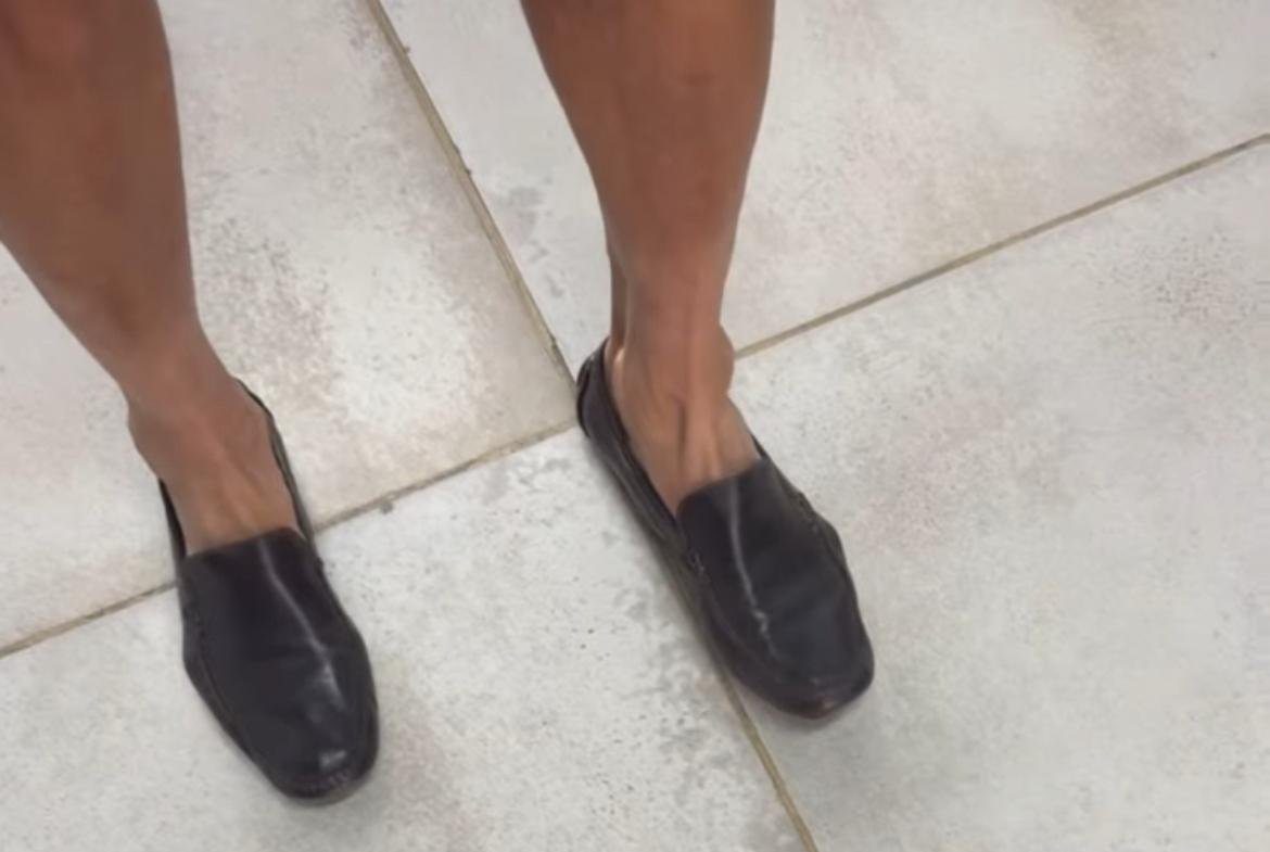 Calçado de Éder Aleixo, ex-jogador do Atlético (foto: Reprodução/Instagram/Guilherme Arana)