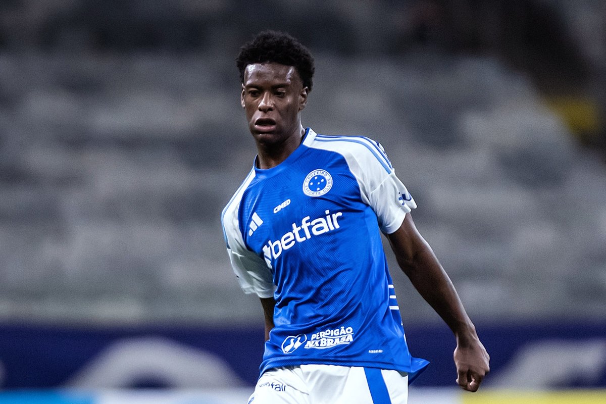 Jonathan Jesus, jogador do Cruzeiro (foto: Gustavo Aleixo/Cruzeiro)